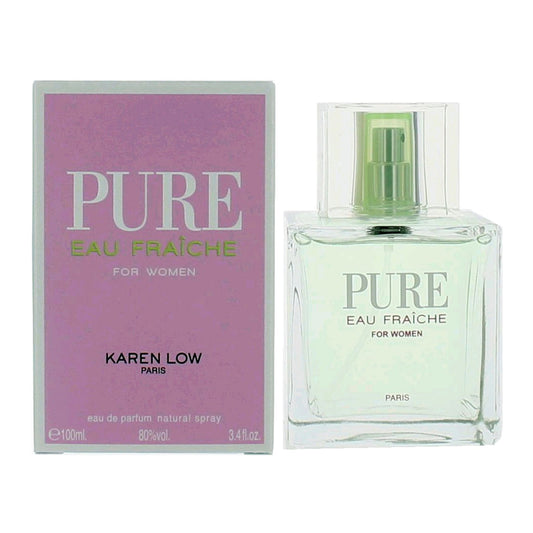 Karen Low Pure Eau Fraiche 3.4oz Women EDP Spray by Karen Low