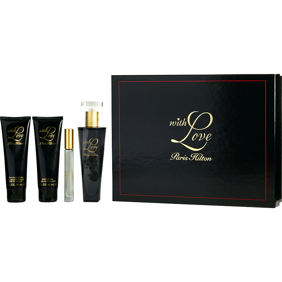 Paris Hilton With Love 4-Piece Set 3.4oz Women EDP by Paris Hilton