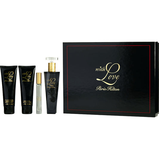 Paris Hilton With Love 4-Piece Set 3.4oz Women EDP by Paris Hilton