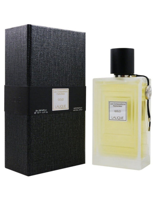 Lalique Les Compositions Parfumees Woody Gold 3.3oz Unisex EDP Spray by Lalique