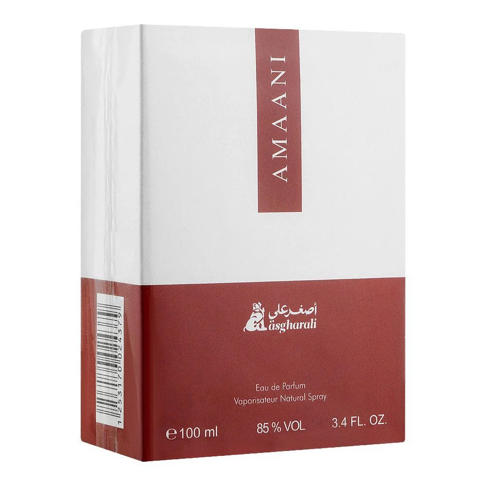 Asgharali Amaani 3.4oz Women EDP Spray by Asgharali