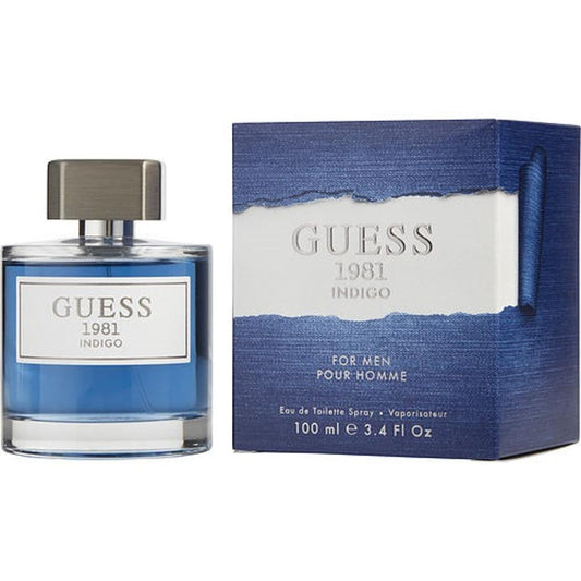 Guess 1981 Indigo 3.4oz Men EDT Spray by Guess