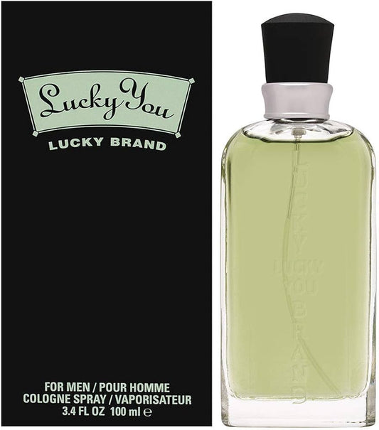 Lucky Brand Lucky You 3.4oz Men EDC Spray by Lucky Brand