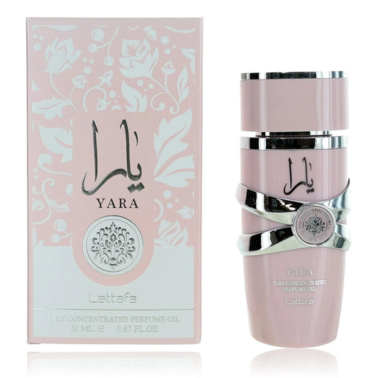 Lattafa Yara Parfum 0.67oz Women Oil by Lattafa