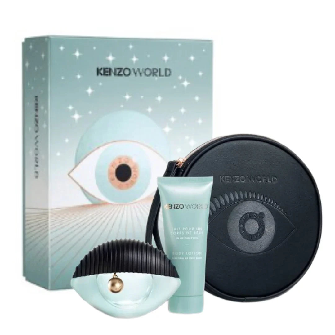Kenzo World 3-Piece Set 2.5oz Women EDP Spray by Kenzo