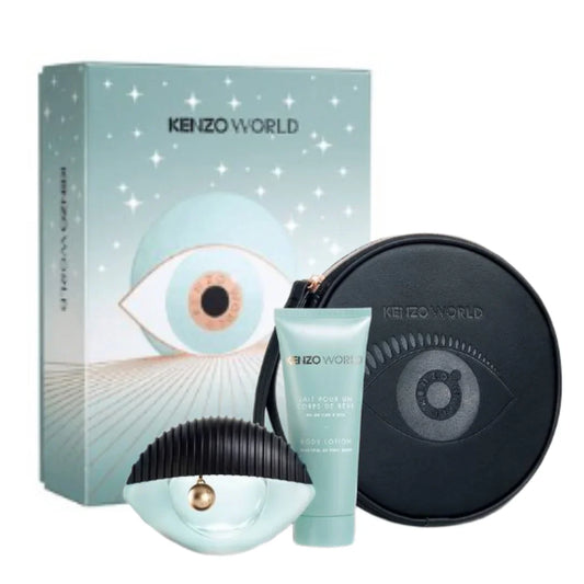 Kenzo World 3-Piece Set 2.5oz Women EDP Spray by Kenzo