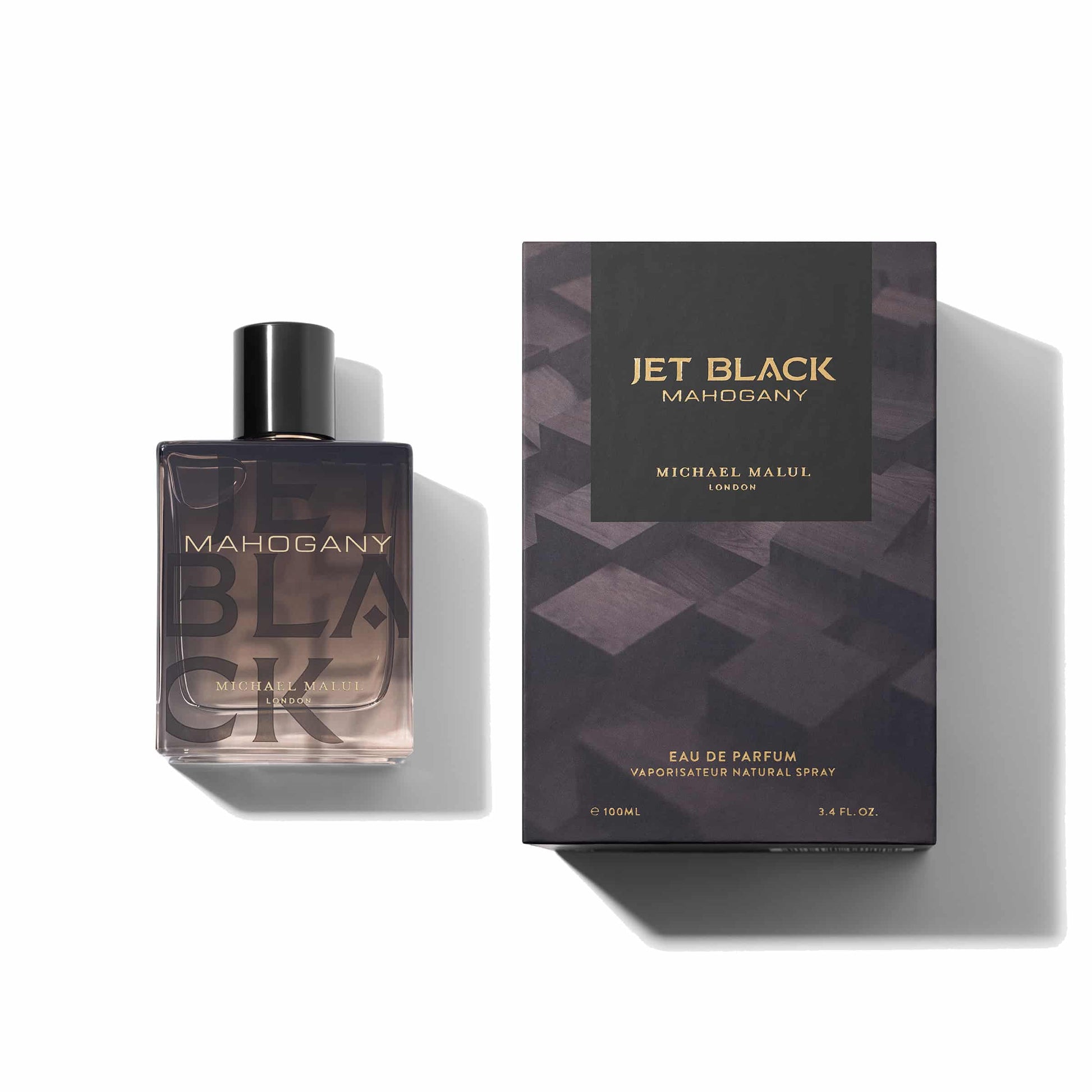 Michael Malul Jet Black Mahogany 3.4oz Men EDP Spray by Michael Malul