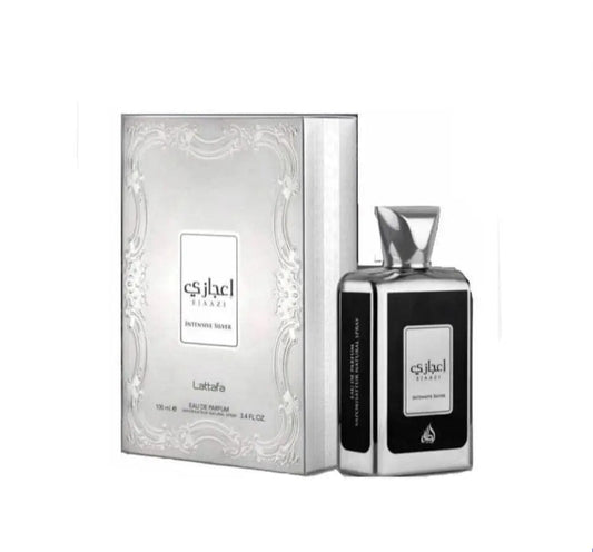 Lattafa Ejaazi Intensive Silver Unisex 3.4 oz EDP Spray - perfumesandrea