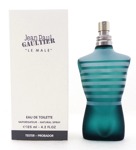 Le Male Jean Paul Gaultier tester 4.2oz EDT perfume bottle