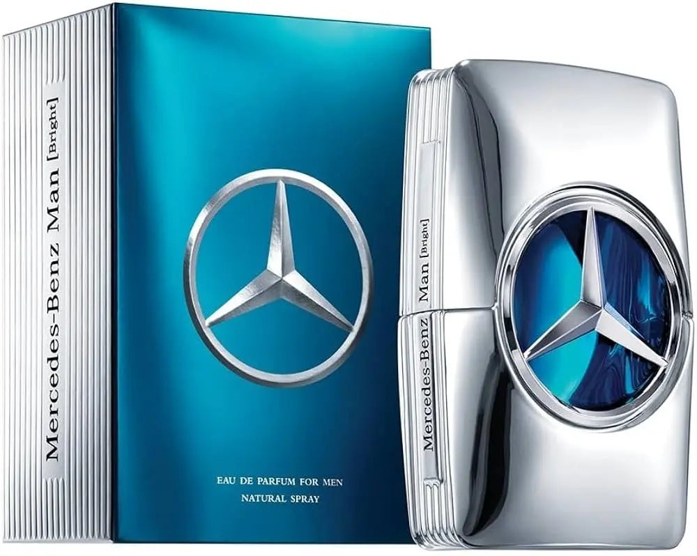Man Bright Mercedes-Benz original box 3.4oz Eau de Parfum