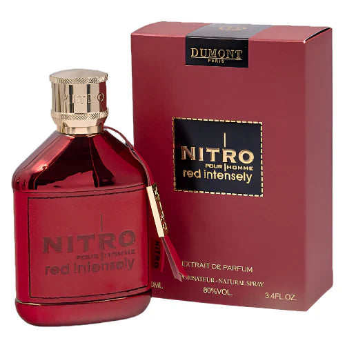 Dumont Nitro Red Intensely 3.4oz Men EDP Spray by Dumont