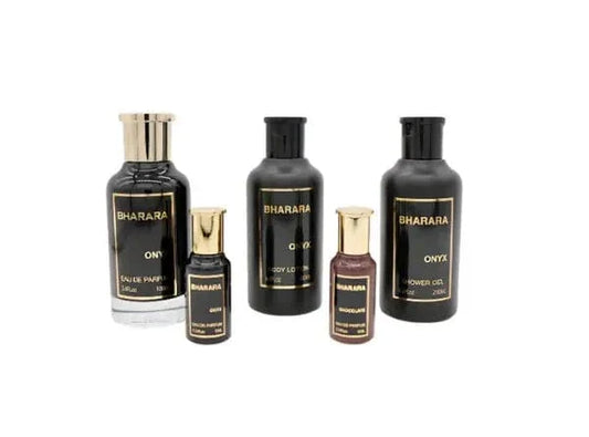 Onyx Luxury by Bharara original box 5pc gift set men perfume