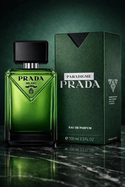 Paradigme by Prada for Men 3.3oz EDP perfume bottle