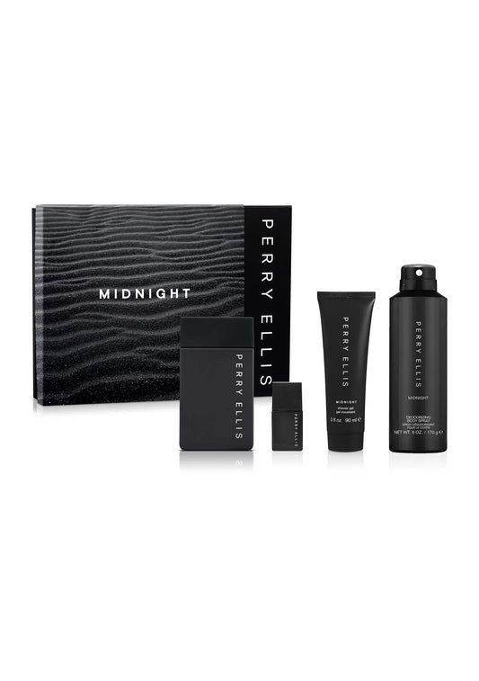 Perry Midnight Set by Perry Ellis original 4 piece fragrance set