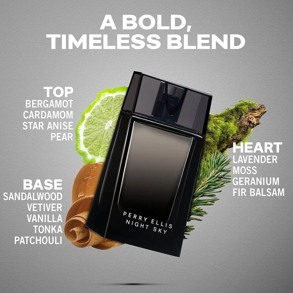 Perry Night Sky by Perry Ellis modern masculine fragrance
