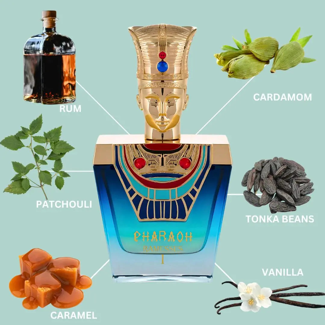 Phara Ramesses I by Bharara EDP bottle detail