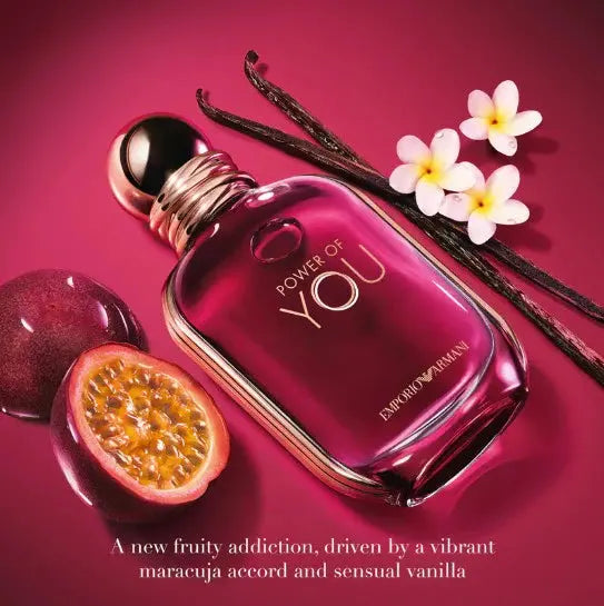 Power Of You by Armani warm floral woody perfume for women