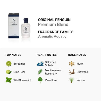 Premier Label Penguin EDP bottle detail
