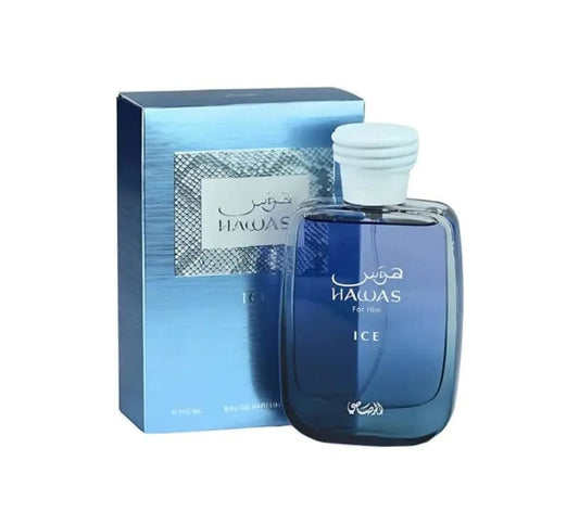 Hawas Ice by Rasasi Men 3.38oz EDP Spray