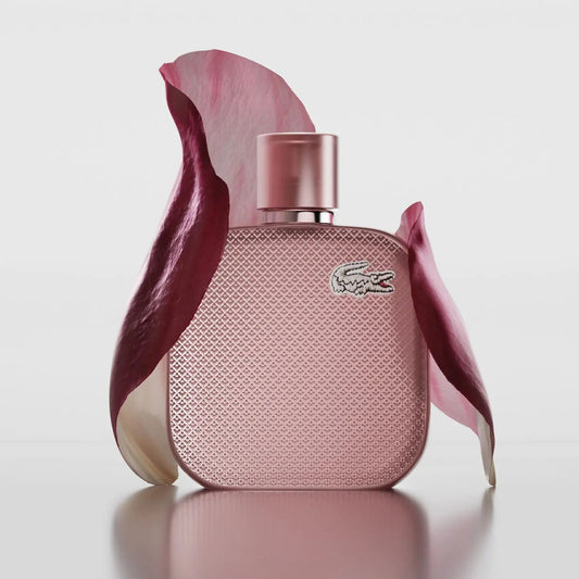 Silver Rose by Lacoste EDP bottle detail