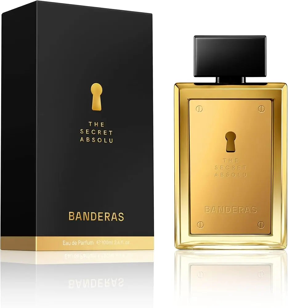 The Secret Absolu Antonio Banderas original box 3.4oz Eau de Parfum