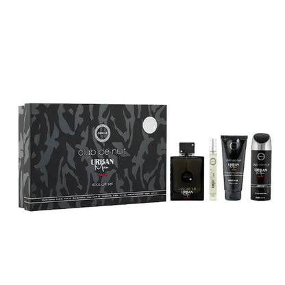Urban Elixir by Club De Nuit original 4-piece Eau de Parfum gift set box