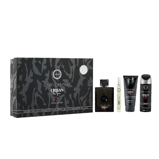 Urban Elixir by Club De Nuit original 4-piece Eau de Parfum gift set box