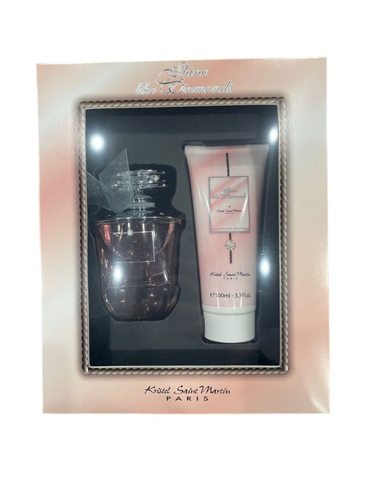 Kristel Saint Martin Shine Like Diamonds 2-Piece Set 3.3oz Women EDP Spray by Kristel Saint Martin