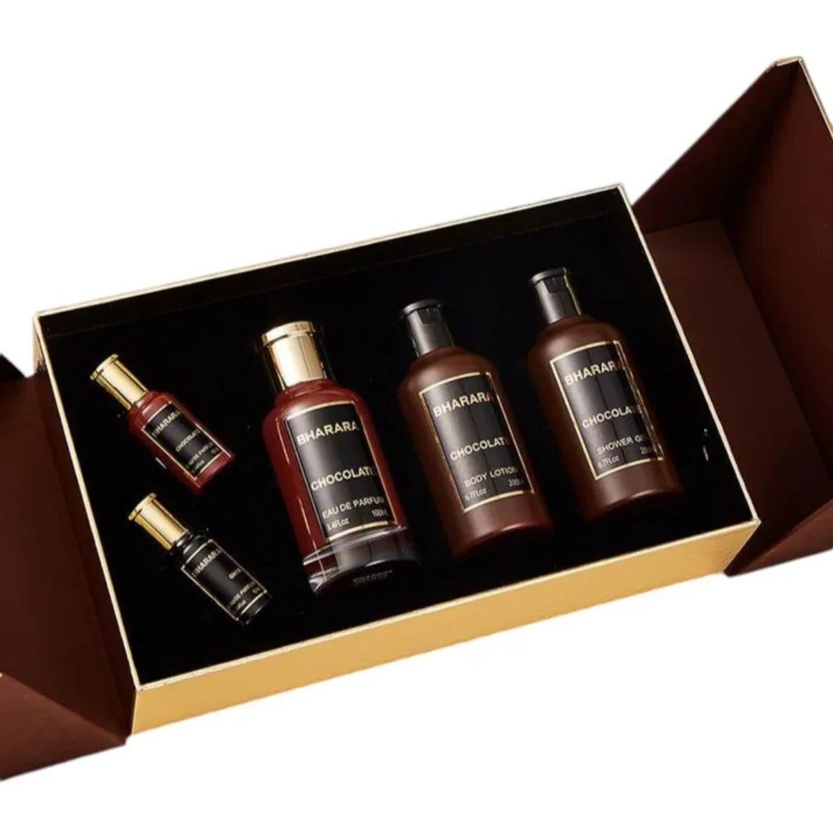 Bharara Chocolate 5-Piece Set 3.4oz Women EDP Spray by Bharara