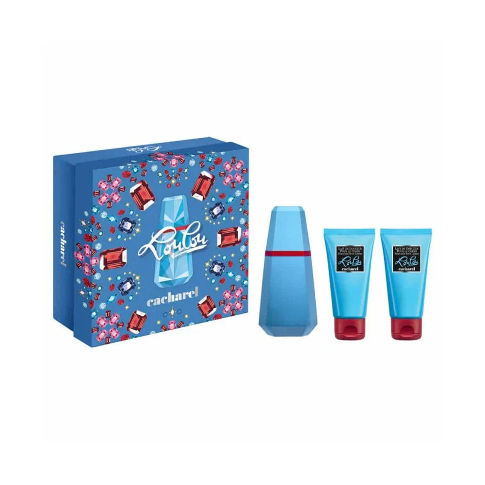 Cacharel Lou Lou 3-Piece Set 1.7oz Women EDP Spray by Cacharel