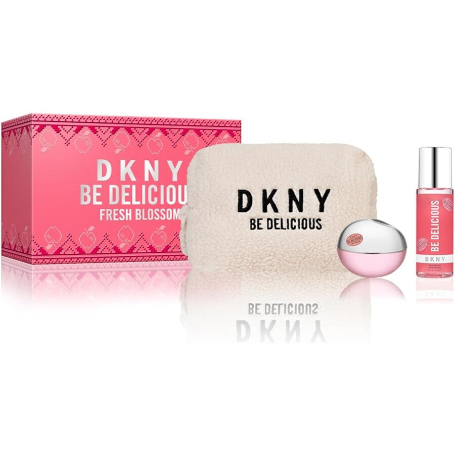 DKNY Be Delicious Blossom 3-Piece Set 3.4oz Women EDP Spray by Donna Karan