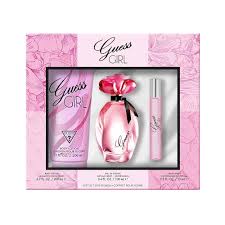 Guess Girl 3-Piece Set 3.4oz Women EDT Spray by Guess
