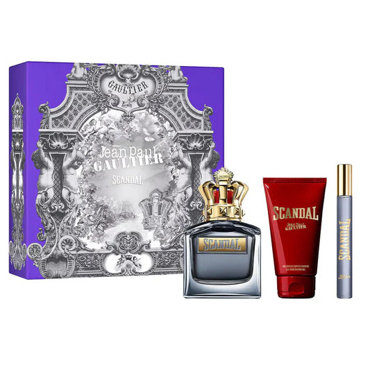 Jean Paul Gaultier Scandal 3-Piece Set 3.4oz Men EDT Spray by Jean Paul Gaultier