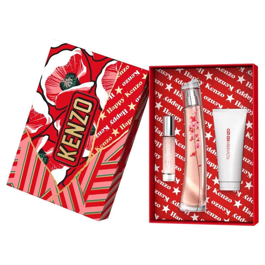 Kenzo Flower Sakura 3-Piece Set 2.5oz Women EDP Spray by Kenzo
