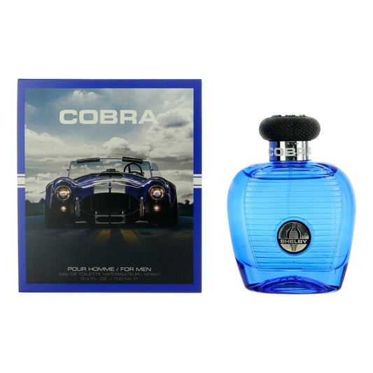 Shelby Cobra Blue 3.4oz Men EDT Spray by Shelby