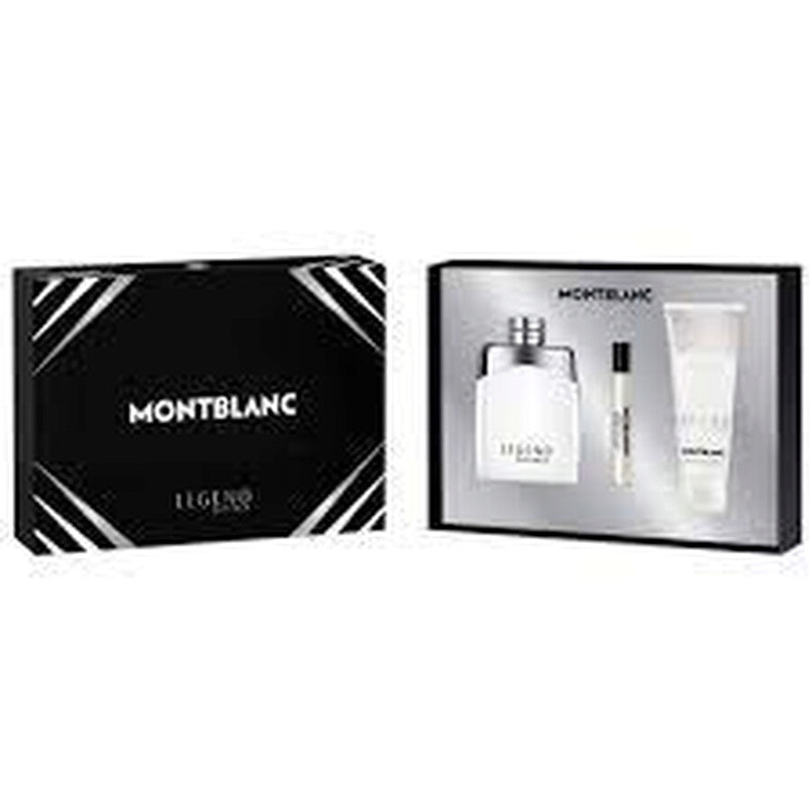 Mont Blanc Legend Spirit 3-Piece Set 3.3oz Men EDT Spray by Mont Blanc