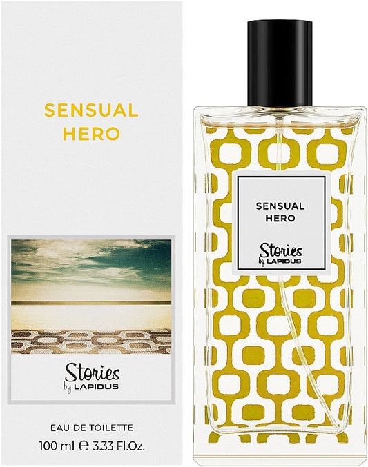 Ted Lapidus Sensual Hero 3.3oz Men EDT Spray by Ted Lapidus