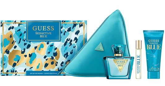 Guess Seductive Blue 4-Piece Set 2.5oz Women EDT by Guess